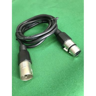 Кабель микрофонный Dayton XLR m/XLR f 1.5m